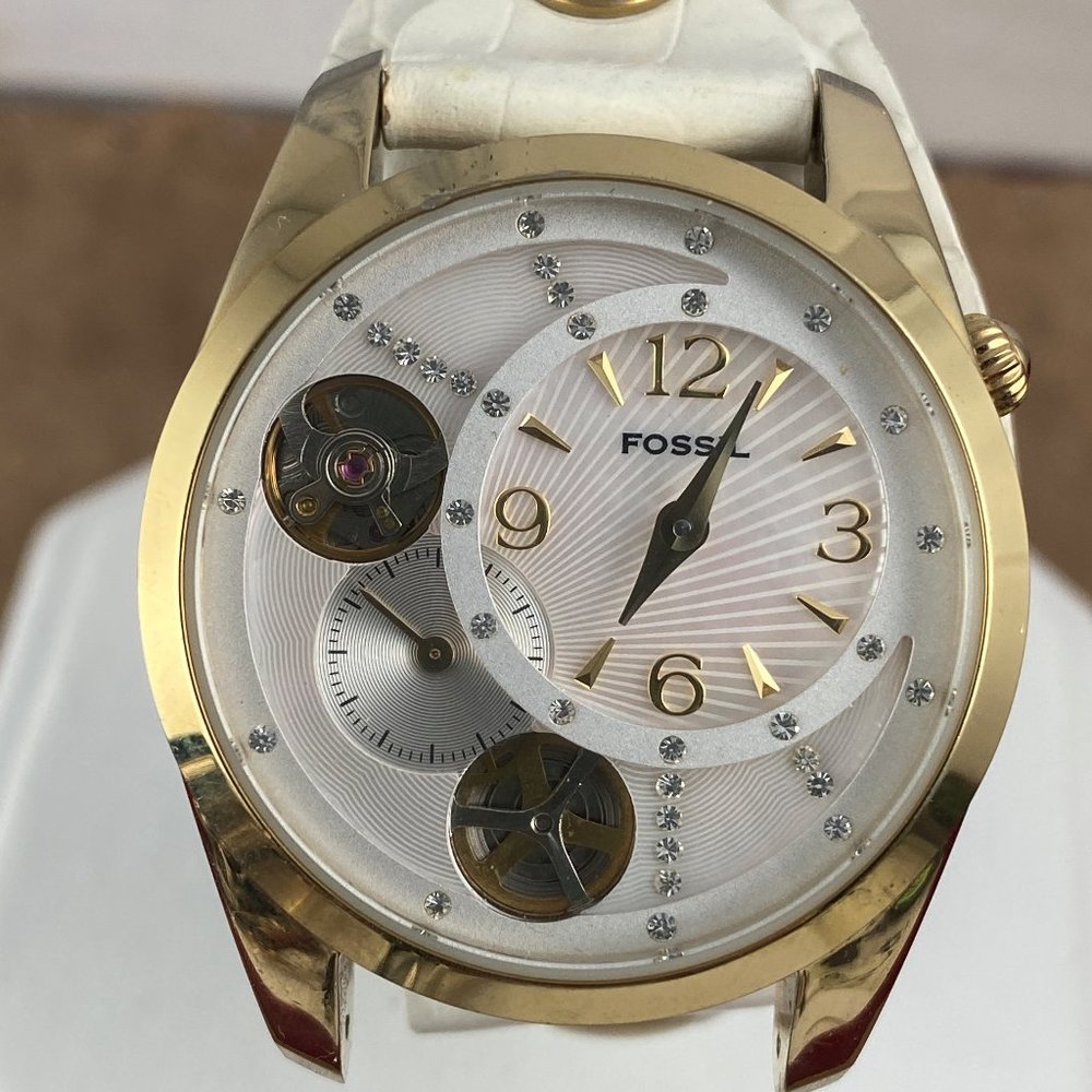 Unique Vintage Fossil Twist Watch 25Jewel Movement